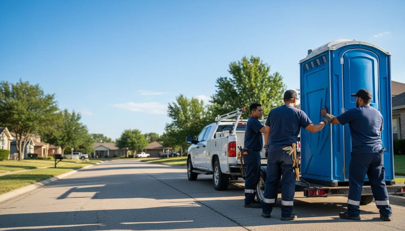 Portable Toilet Rental in Big Sandy, TX near me